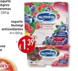 Bolama iogurte Nutrégi antioxidantes promoção