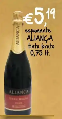 Bolama espumante ALIANÇA promoção