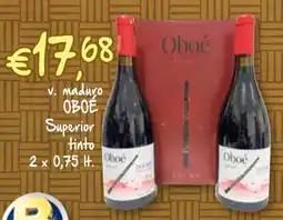Bolama v. maduro OBOE Superior tinto promoção