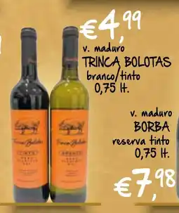 Bolama v. maduro TRINCA BOLOTAS promoção