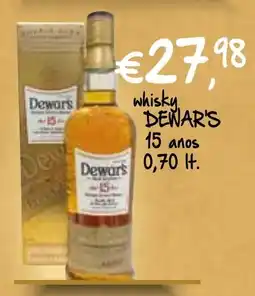 Bolama whisky DENAR'S 15 anos promoção