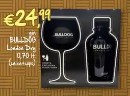 Bolama gin BULLDOG London Dry promoção