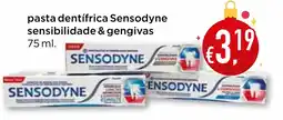 Bolama pasta dentífrica Sensodyne sensibilidade & gengivas promoção