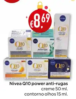 Bolama Nivea Q10 power anti-rugas promoção
