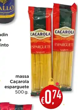Bolama massa Caçarola esparguete promoção