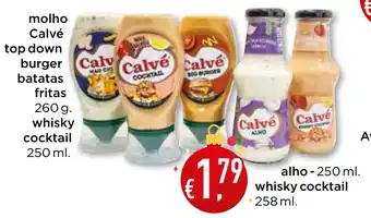 Bolama molho Calvé promoção