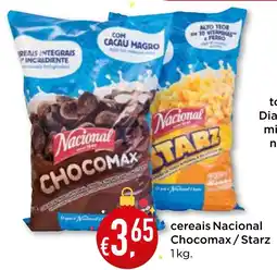 Bolama cereais Nacional Chocomax/Starz promoção
