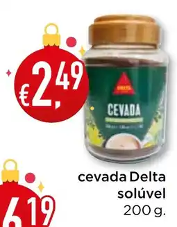 Bolama cevada Delta solúvel promoção