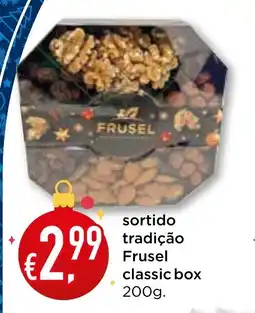 Bolama sortido tradição Frusel classic box promoção