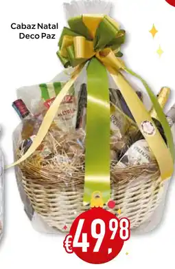 Bolama Cabaz Natal Deco Paz promoção