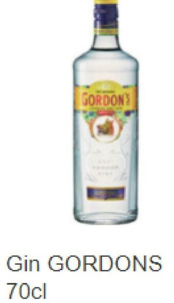 Spar Gin Gordons 70cl promoção