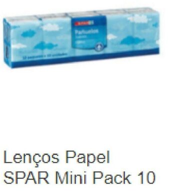 Spar Lenços Papel Spar Mini Pack 10 promoção