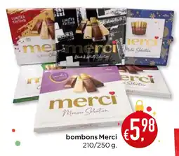 Bolama bombons Merci promoção