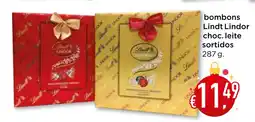 Bolama bombons Lindt Lindor choc. leite sortidos promoção
