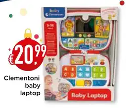 Bolama Clementoni baby laptop promoção