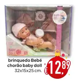 Bolama brinquedo Bebé chorão baby doll promoção