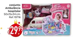 Bolama conjunto Ambulância hospitalar promoção