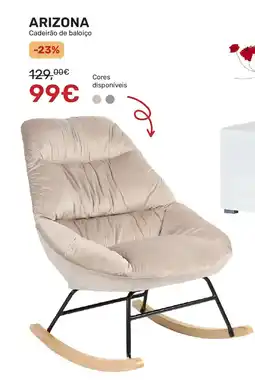 Homy Casa ARIZONA Cadeirão de baloiço promoção