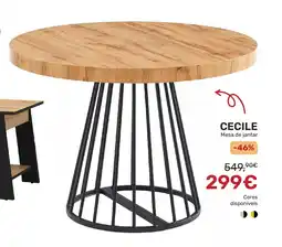 Homy Casa CECILE Mesa de jantar promoção