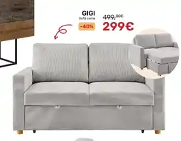 Homy Casa GIGI Sofá cama promoção