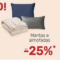 Homy Casa Mantas e almofadas promoção