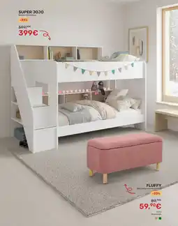 Homy Casa SUPER JOJO Beliche 90x200cm promoção