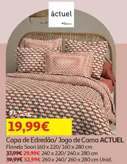Auchan Capa de Edredão/ Jogo de Cama ACTUEL promoção