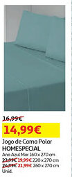 Auchan Jogo de Cama Polar HOMESPECIAL promoção