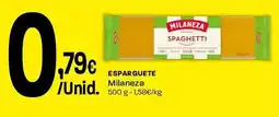 Intermarché Esparguete Milaneza promoção