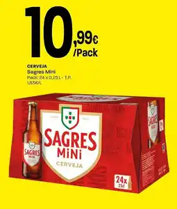 Intermarché Cerveja Sagres Mini promoção