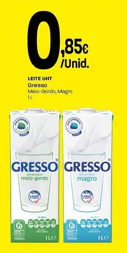 Intermarché Leite uht gresso promoção