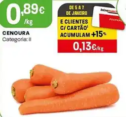 Intermarché Cenoura promoção