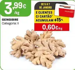 Intermarché Gengibre promoção