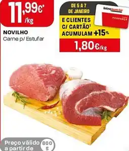 Intermarché NOVILHO Carne p/ Estufar promoção