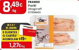 Intermarché FRANGO PorSi Strogonoff Embalado promoção