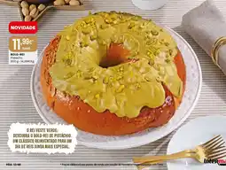 Intermarché Bolo-rei Pistacho promoção