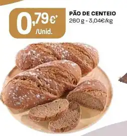 Intermarché Pão de centeio promoção