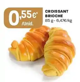 Intermarché Croissant brioche promoção