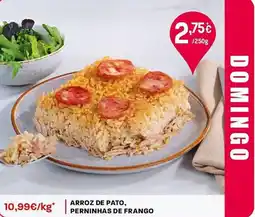 Intermarché Arroz de pato, perninhas de frango promoção