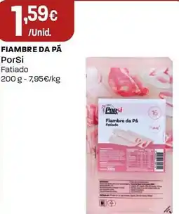 Intermarché Fiambre da pá PorSi promoção
