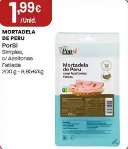 Intermarché Mortadela de peru PorSi promoção