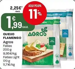 Intermarché Queijo flamengo Agros promoção