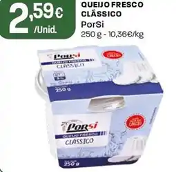 Intermarché Queijo fresco clássico porsi promoção