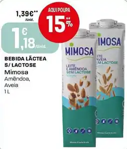 Intermarché Bebida láctea s/lactose mimosa promoção
