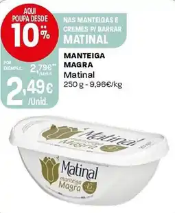 Intermarché Manteiga magra Matinal promoção