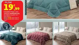 Auchan Edredão Polar com Sherpa HOMESPECIAL promoção