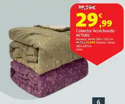 Auchan Cobertor Acolchoado ACTUEL promoção