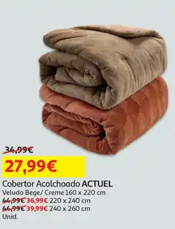 Auchan Cobertor Acolchoado ACTUEL promoção