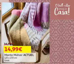 Auchan Manta Mohair ACTUEL promoção