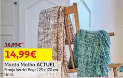 Auchan Manta Malha ACTUEL promoção